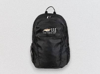 Custom decorated AeroLOFT® Backpack for San Diego, CA Custom imprinted AeroLOFT® Backpack for San Diego, CA with a local business logo