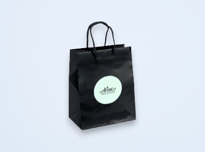 Custom decorated Gift Bag for San Diego, CA Custom imprinted Gift Bag for San Diego, CA with a local business logo
