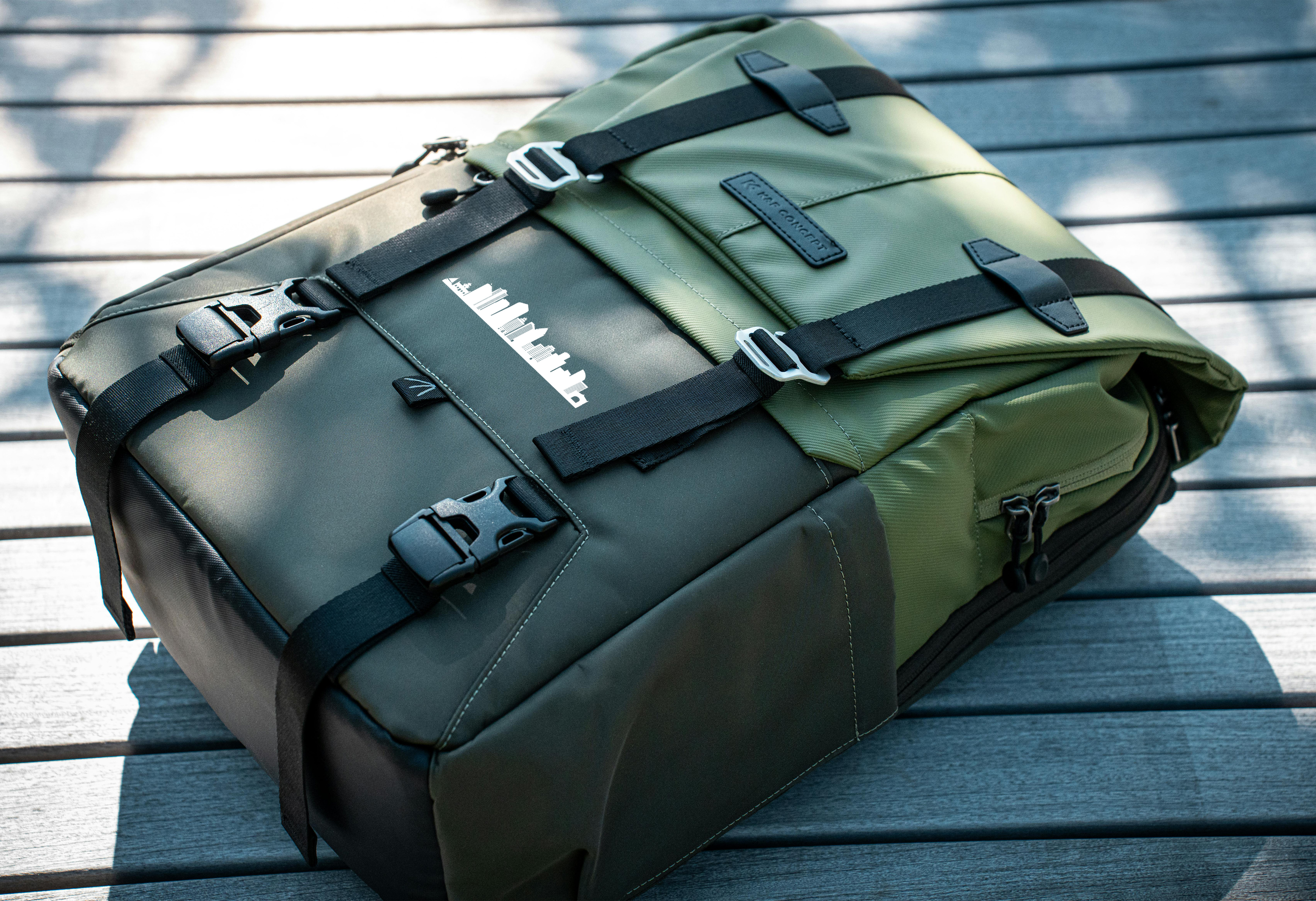 Custom printed backpack