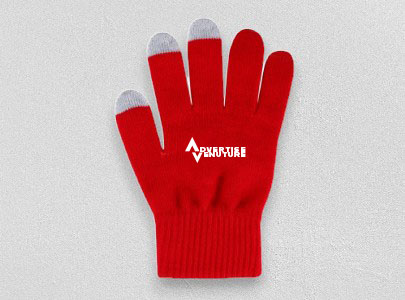 Custom decorated Smart Touchscreen Gloves for San Diego, CA Custom imprinted Smart Touchscreen Gloves for San Diego, CA with a local business logo
