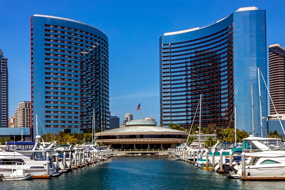San Diego Marriott Marquis & Marina in San Diego, CA San Diego Marriott Marquis & Marina in San Diego, CA